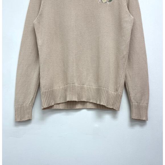 Kiel James Patrick Newport Tennis Club Embroidered Monogram Preppy Sweater - Med - Picture 7 of 10